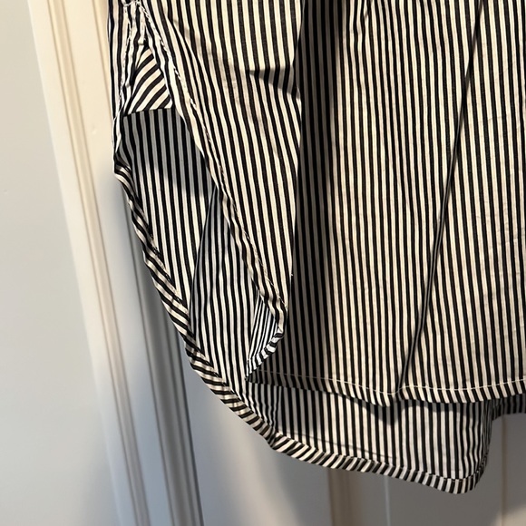 NWT J.Crew Classic-fit Crisp Poplin Shirtdress in Stripe - Picture 9 of 11